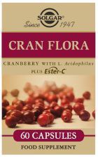 Cran Flora with Probiotics Plus Ester-C 60 粒植物胶囊