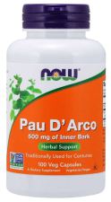 Pau D&#39;Arco 500 毫克 100 粒胶囊